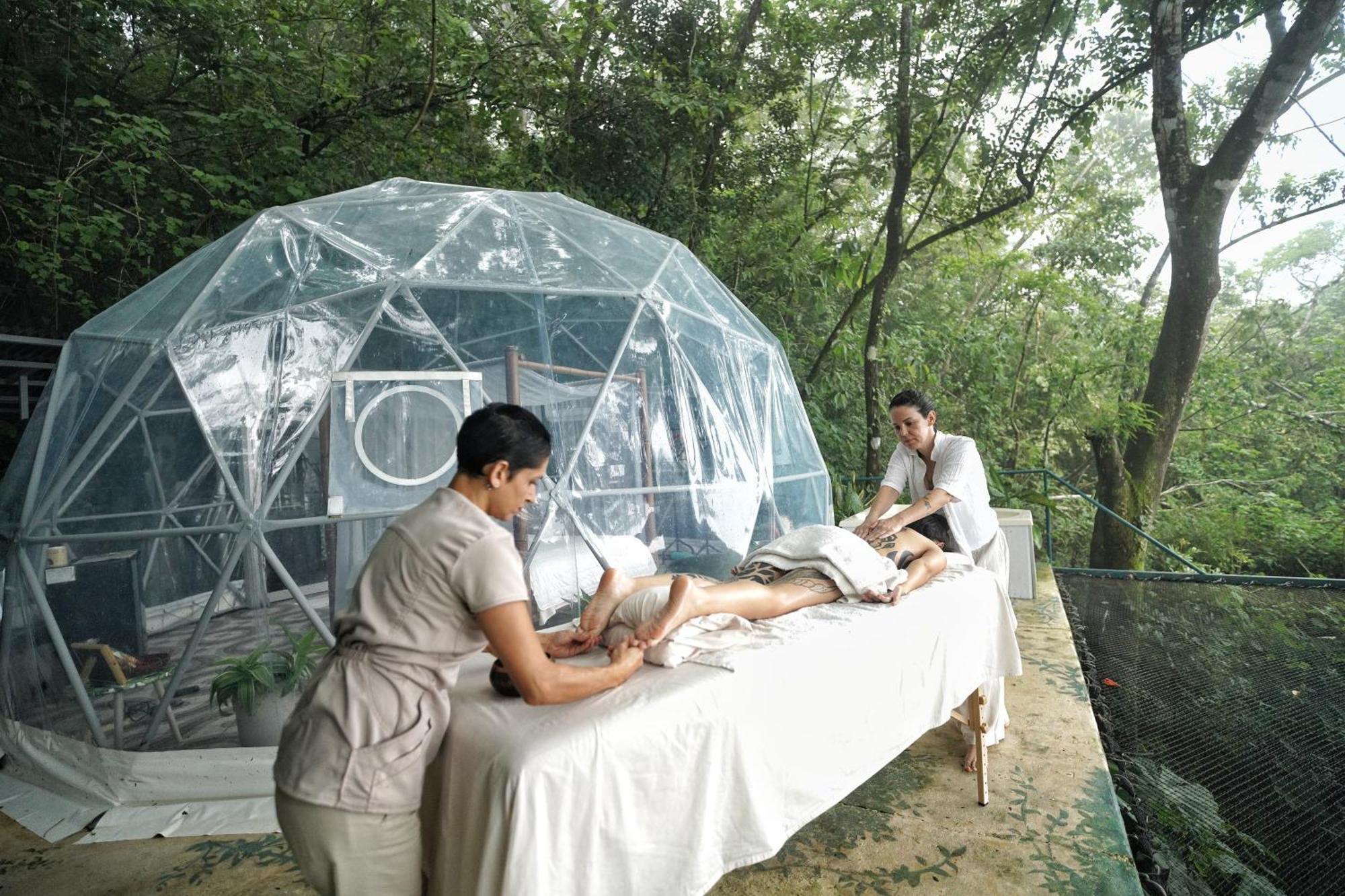 Domos Mirador Romantic Private Honeymoon Glamping Miramar Екстер'єр фото